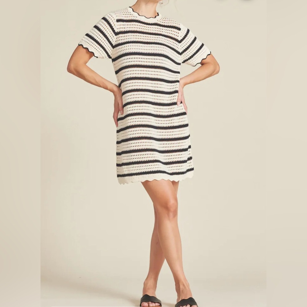 Trovata BIRDS OF PARADISE mer knit dress